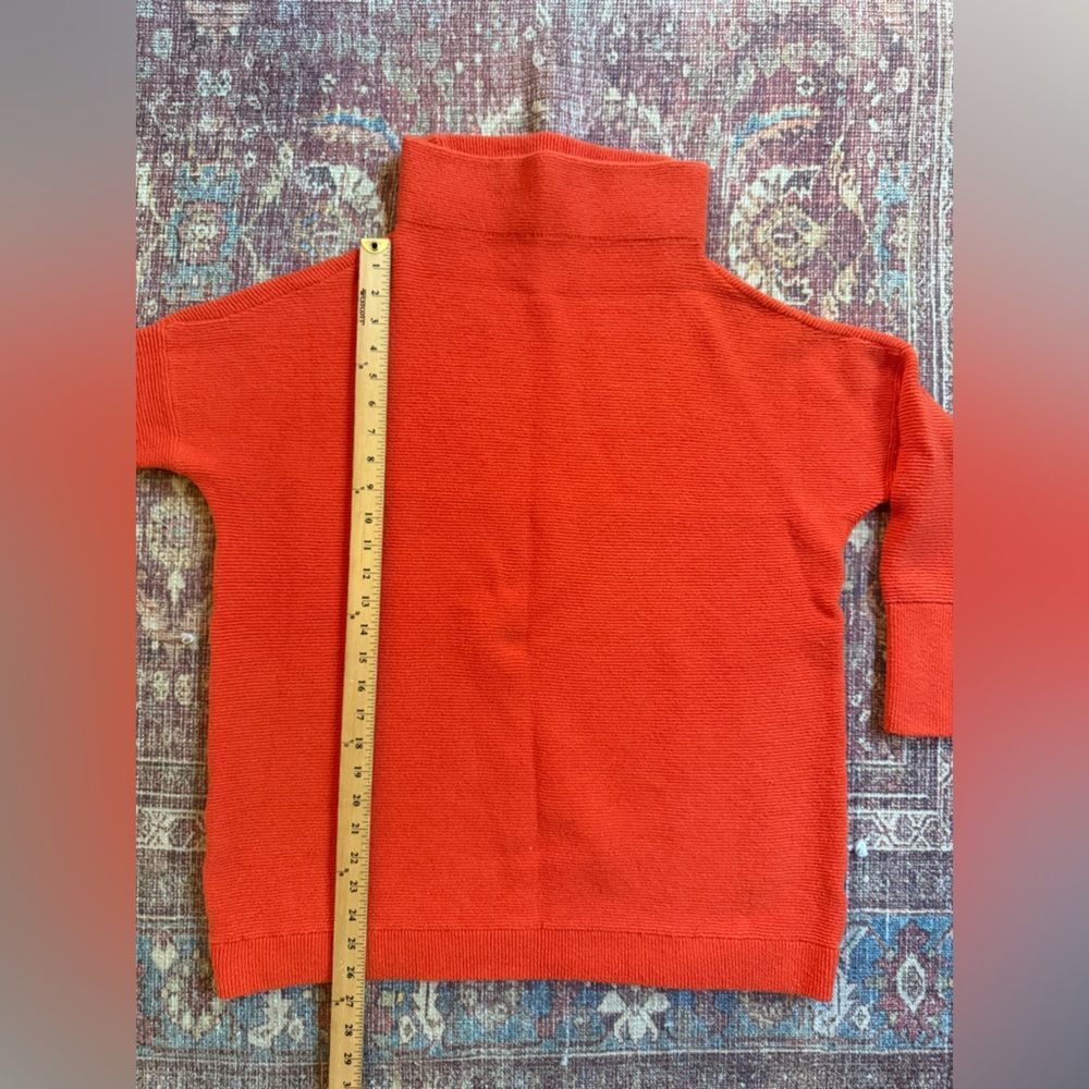 Free People Red Turtleneck Sweater - Picture 2 of 14